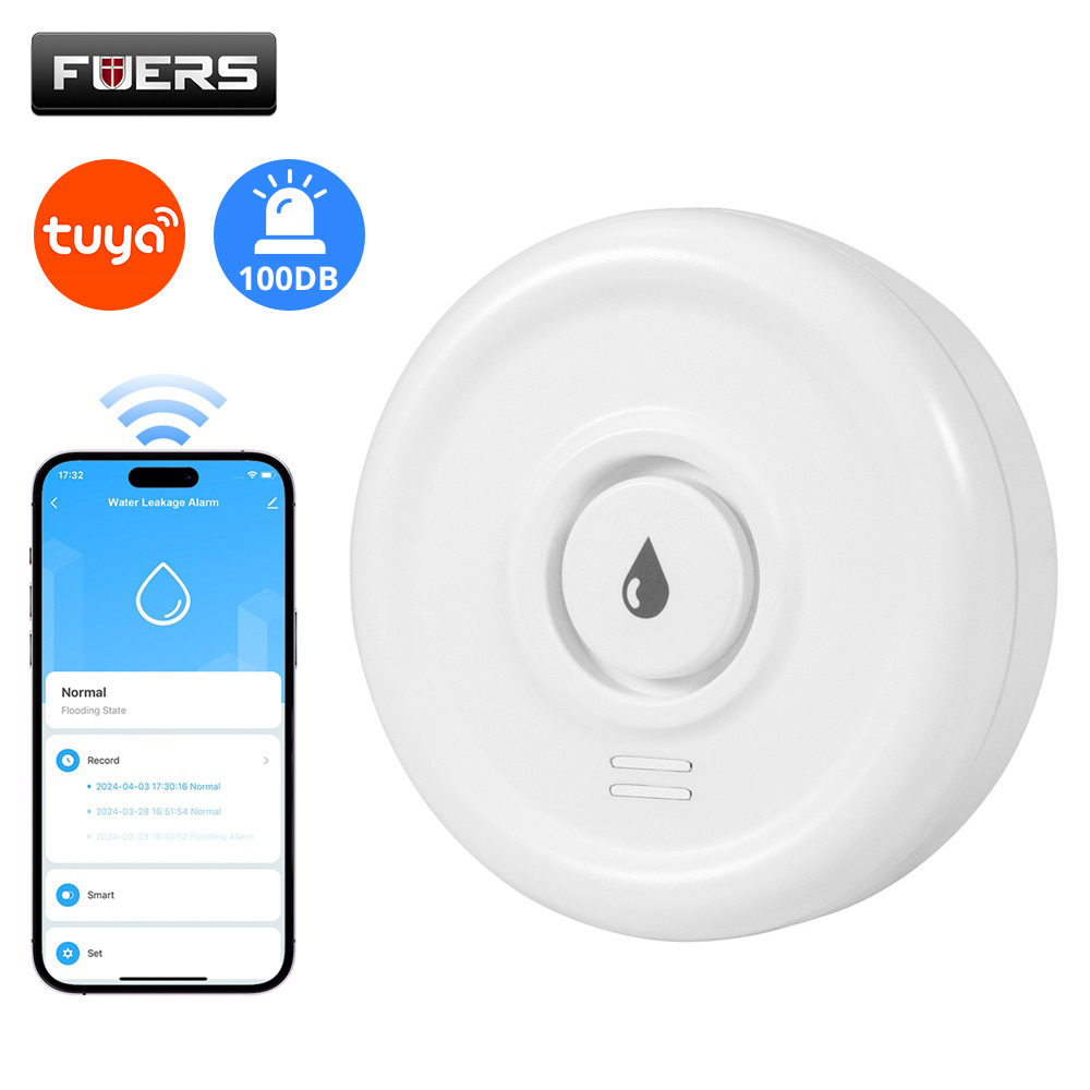 Home Improvement Hardware - Детектор утечки воды Fuers, умная домашняя