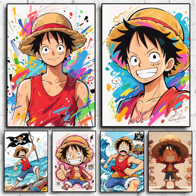 Постер с Луффи из One Piece, а – обзор и цена Home Improvement Furniture
