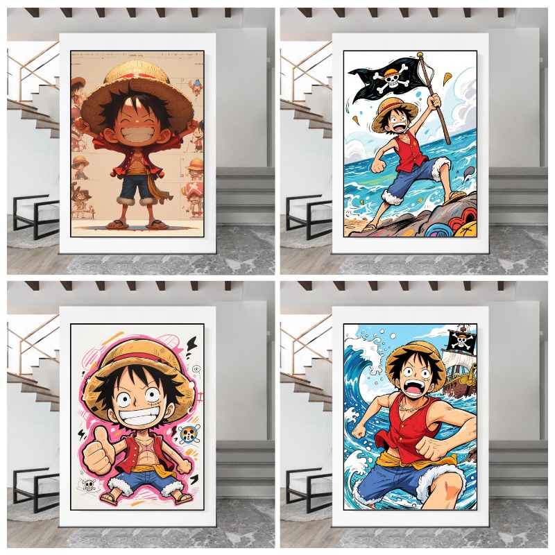 Постер с Луффи из One Piece, а – обзор и цена Home Improvement Furniture