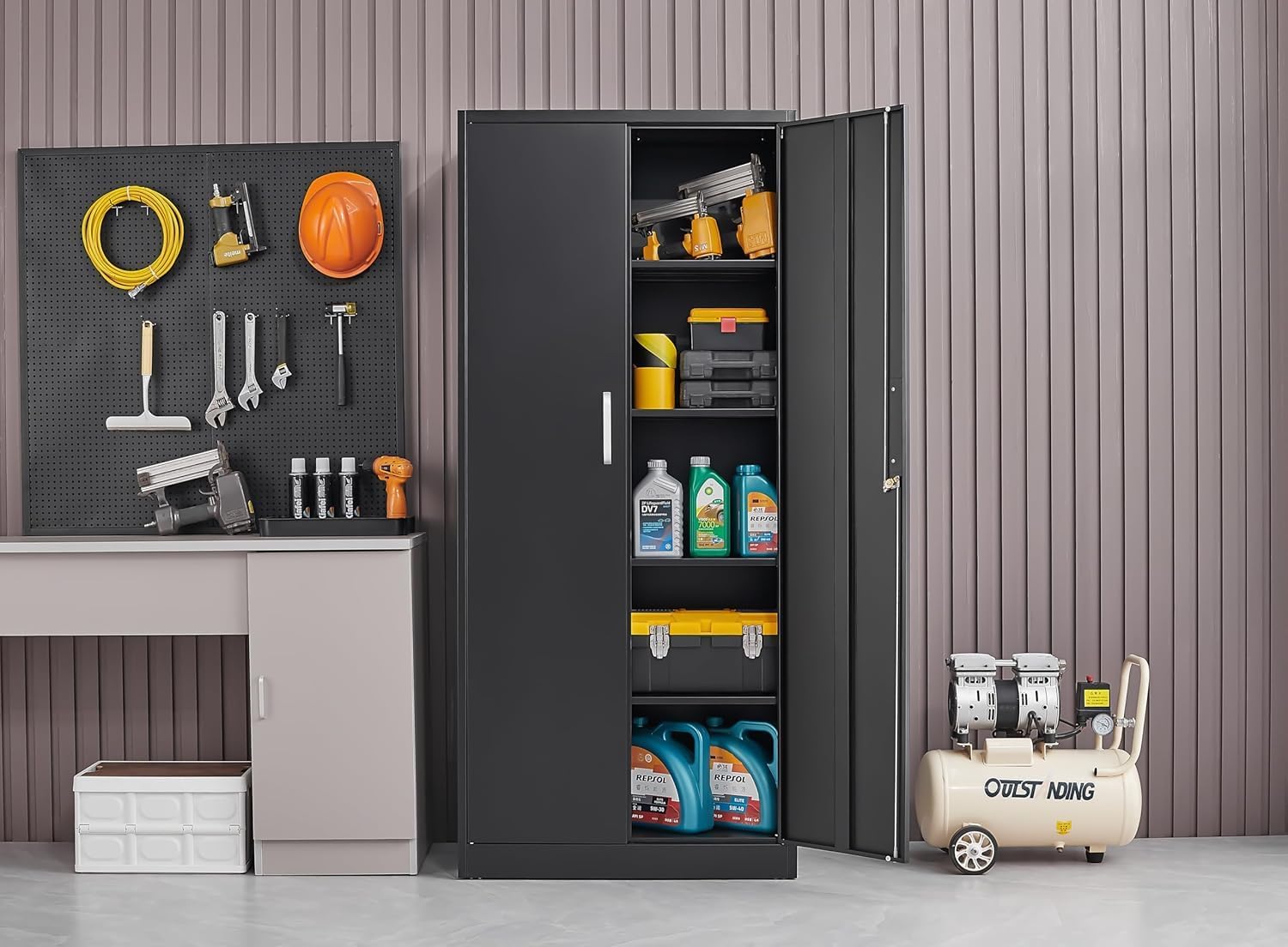 Металлический шкаф для хранени – обзор и цена Home Improvement Help